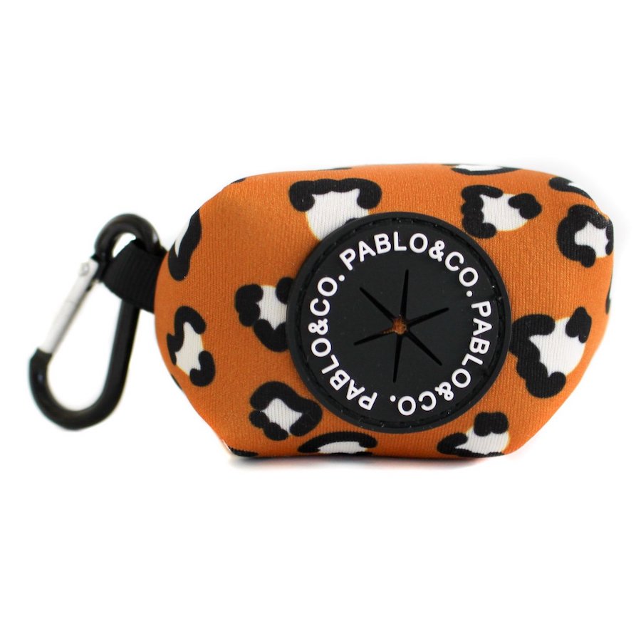 PABLO & CO - That Leopard Print Dog Poop Bag Holder