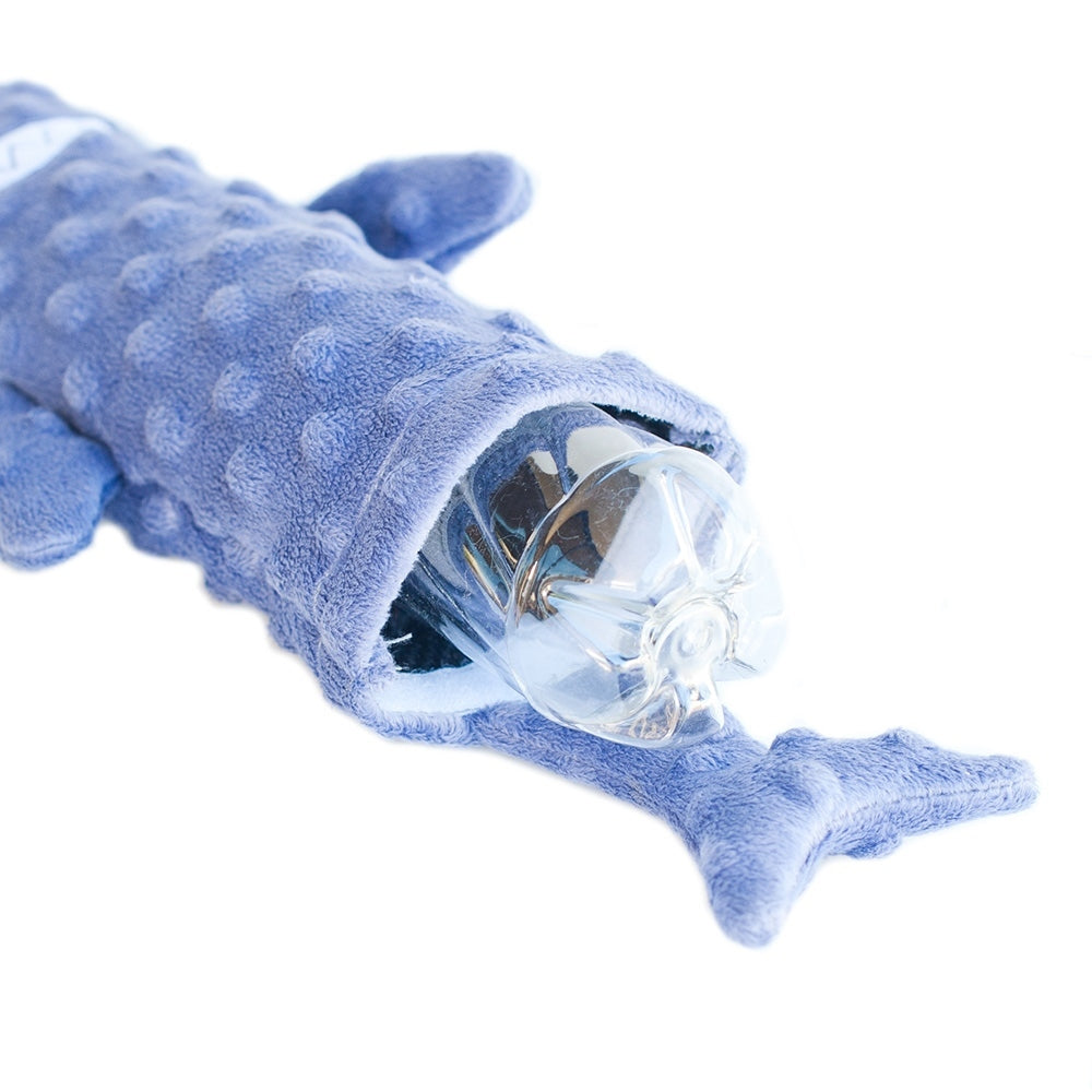 ZIPPY PAWS - Bottle Deluxe Shark Dog Toy
